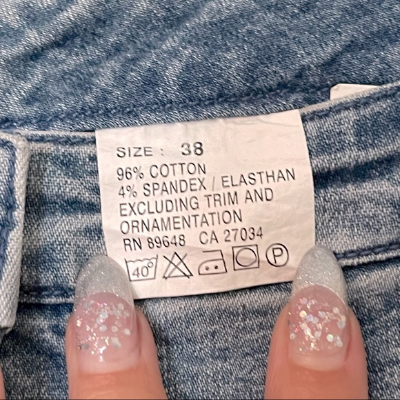 Blue Willi’s Blue Jean Maxi Skirt with Front Panel, Size EU 38 - Picture 8 of 11